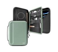 tomtoc Portfolio Tablet Funda para 13 Pulgadas iPad Pro M5/M4 & iPad Air M3/M2 2025-2024, 12,9" iPad Pro 6/5/4 M2&M1, Bolsa Rígida para Magic/Smart Keyboard/Adapter/Cable/USB Hub/Apple Pencil