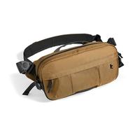 tomtoc X-Pac Sling Bag con ROG Xbox Ally, 5,5L Bolsa Bandolera para Viajes, Bolsa de Hombro Compatible con Switch 2/Steam Deck/DJI Osmo Pocket 3/iPad Mini, Impermeable, Marrón