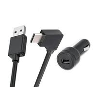 Tomtom Cargador de Coche y Cable USB-A a USB-C para navegadores por satélite de 6" y 7" (por Ejemplo, GO Superior, GO Navigator 2a generación, GO Camper MAX 2a generación, GO Expert Plus