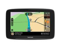 TomTom GPS para coche GO Basic, 5 pulgadas, con tráfico y prueba de radares gracias a TomTom Traffic, mapas de la UE, actualizaciones a través de WiFi, soporte reversible integrado, Negro