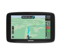 TomTom GPS para coche GO Classic, 6 pulgadas, con tráfico y prueba de radares gracias a TomTom Traffic, mapas de la UE, actualizaciones a través de WiFi, soporte reversible integrado
