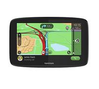 TomTom GPS para coche GO Essential, 6 pulgadas, con tráfico y prueba de radares gracias a TomTom Traffic, mapas de la UE, actualizaciones a través de WiFi, llamadas manos libres, soporte Click-Drive