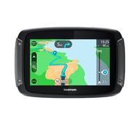 TomTom GPS para motocicletas Rider 500 (4,3 pulgadas con carreteras montañosas, actualizaciones mediante Wi-Fi, info tráfico en tiempo real, Radares de tráfico, 49 mapas)
