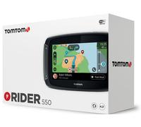 TomTom Rider 550 World Sistema de guía de ruta, negro, Talla única