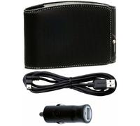 TomTom Second Car - Kit de bolsa y cargador USB para GPS con conexión a mechero (10,9 cm/4,3" a 12,7 cm/5")