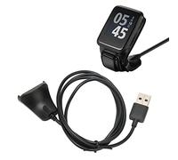 Tomtom Watch Charger Cable de Carga USB de Repuesto para Adventurer Runner2 Spark3 3.3ft Negro