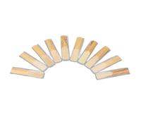 Tomvorks 10pcs 2.5 Cañas de Saxofón Tenor de Fuerza, Hechos de la Naturaleza con una Larga Vida útil, para Principiantes y Artistas, Adecuados para Varios Niveles