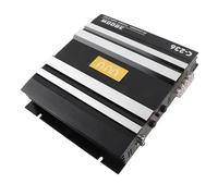 Tomvorks Amplificador de Audio para Automóvil de 2 Canales y 3800 W Alta Potencia para Control Graves Profundos, Amplificador Potencia estéreo. Entusiastas los automóviles: Material Aleación Aluminio
