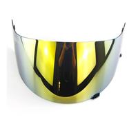 Tomvorks Anti-scratch, Reemplazo de la Visera de Casco de Motocicleta con Protección Solar, Eliminar, Se Adapta a CL-16 CL-17 CL-ST CL-SP CS-R1 CS-R2 Helmets, Viento, Lluvia, Pequeños (Oro)