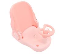 Tomvorks Asiento de Baño para bebé Antideslizante Ajustable para una Diversión Segura a la Hora del Baño Niños Pequeños (Rosa)