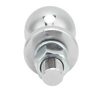 Tomvorks Bola de Enganche de Remolque Universal de 2 Pulgadas, 3500 Libras de Peso de Cojinete, Chapado Cromado, Bola de Remolque de Caravana, para una Conexión Segura, Bola de Remolque,