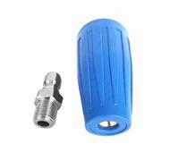 Tomvorks Boquilla Potente Removedor de óxido Punta de Lavadora a Presión para Limpieza Rápida 4000psi máx. para Pisos Garaje (Azul)