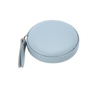 Tomvorks Cinta Métrica Corporal Portátil de Doble Escala, Minicinta Flexible de 59 Pulgadas para Tela Costura Artesanal a Medida (Redondo con dobladillo - Azul)