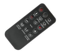 Tomvorks Control Remoto de Repuesto para Cinema Soundbar SB250 Función Completa Durable Fácil de Usar para Cine en Casa Material ABS 1 Paquete