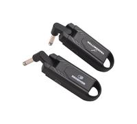 Tomvorks de Guitarra Inalámbrico Transmisor y Receptor Recargable Conjunto de 10 Canales UHF Band para bajo de Guitarra Eléctrica con Transmisión en Tiempo Real 230 Grados Rotables