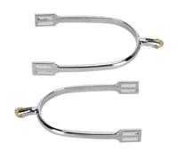 Tomvorks Espuelas de Caballo de Aleación de Zinc, Accesorio de Equitación de Estilo Inglés con Paleta de Cobre Giratoria para Competición Ecuestre
