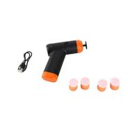 Tomvorks Kit de Máquina de Encerado y Pulido Automóviles Mano, Pulidora Automática Eléctrica Recargable por USB con 3 Cabezales Cepillo para Restauración Pintura Alto Brillo (Negro)