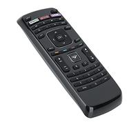 Tomvorks Mando a Distancia de Repuesto para TV Negro, Duradero y Ligero, Ideal para Televisores, Funciona con 2 Pilas AAA, Compatible con XRT-112 E320iA0 E420DA0 E420IA0 E500IA0