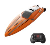 Tomvorks Mini Barco Acrobático Recargable con Mando a Distancia de 2,4 GHz para Piscinas, Niños y Niñas (#2)