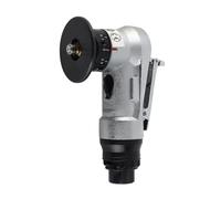 Tomvorks Mini Máquina de Chaflán Neumática, Máquina de Recorte de Madera de Metal, Herramienta de Chaflán de Mano Portátil de Aire de 1/4 Pulgadas con Profundidad Ajustable, 5 Niveles de