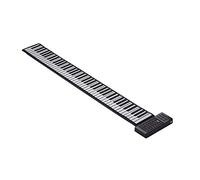 Tomvorks Piano Enrollable Portátil de 88 Teclas con Altavoz, Trino Eco y Acordes para Estudiantes, Teclado de Silicona Resistente Al Agua para Entusiastas la Música