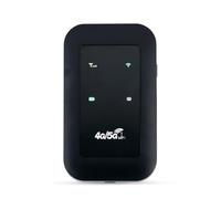 Tomvorks Punto de Acceso Móvil WiFi Portátil con Pantalla LED Compatible con 10 Usuarios Tarjeta Multifuncional Insertada WiFi de Bolsillo de Alta Velocidad para Viajes en Coche (NOSOTRAS)