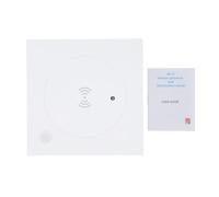 Tomvorks Sensor de Presencia Humana Detector de Velocidad Rápida para Hogar Inteligente con Frecuencia 24 GHz para Seguridad Familiar y Ahorro Energía, No Requiere Concentrador (Blanco #-3)