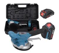 Tomvorks Vibrador Eléctrico para Azulejos, Herramienta para Azulejos con Batería de 21 V de Alta Potencia Decoración del Hogar, Herramientas Utilidad con Pantalla Táctil Instalación en Pisos y