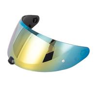 Tomvorks Visera para Casco de Motocicleta I70, Protección Solar Práctica, Material Antiarañazos para PC (Oro)