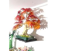 TOMWOODCREATION, Soporte de Pared Compatible con Lego, Serie BOTANICALS, Fabricado en Francia (Noir, 10348)