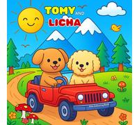 Tomy and Licha: Kids colouring book for age 3-6