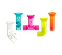 TOMY Boon Pipes Baby Bath Toy, Bath Accessories for Babies and Toddlers, 5 Multicoloured Water Pipes For Bath Time, Suitable For 1, 2, 3 and 4 Year Olds