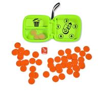 TOMY Game 5 Up - Juego de dados súper adictivo - Juegos de viaje de 2 a 4 jugadores - Juegos familiares divertidos para niños y adultos - Juegos de mesa para los 6 años y más - Regalos de cumpleaños y