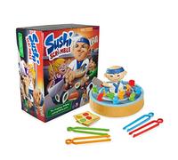 TOMY Games Sushi Scramble Kids Juego de Mesa de acción, Juegos de Mesa Familiares preescolares para niños, Juego de niños Adecuado para Edades de 5, 6, 7 y 8 años