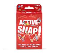 TOMY Games T73244EN Active Snap, Acción para niños, Juego de Cartas para niños y niñas de 4 años en adelante