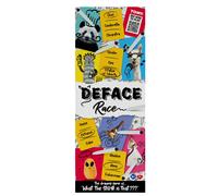 TOMY Games T73419 Deface Race, Family Card for 4 or More Players, Board Game For
