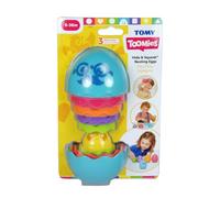 TOMY Jajko Matrioszka niebieskie - Hide and Squeak Nesting Eggs E73080 E73193