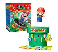 TOMY Juego de mesa Pop Up Super Mario | 2-4 jugadores | Niños y niñas de 4 años en adelante | Familia y preescolar