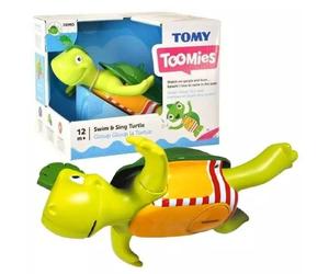 Tomy: La tortuga que canta y nada - juguete para bañera.