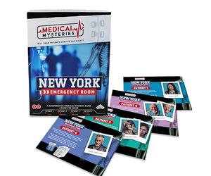 Tomy Medical Mysteries - Juego cooperativo con 4 Casos para Resolver a tu Paciente para Adultos