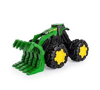 John Deere Kids 736 47327 EA Rev Up Tractor, Rojo