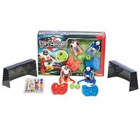TOMY- Mit 2 Robotern und Fernbedienungen Robots Juego de Robot Soccerborg, Multicolor (E72757US)