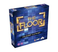 Tomy The Floor Juego de Mesa Oficial de TV Show, Emocionantes Duelos Triviales, Aplicación de presión de Tiempo, 2-10 Jugadores, Juego Familiar para Niños y Adultos, A Partir de 10 años, Divertida