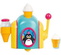 TOMY Toomies Foam Cone Factory Baby Bath Toy, Ice Cream Themed Bubble Making Toy , Kids Water Play Suitable For 18M and 2 3 and 4 Year Old Boys and Girls, Bizak