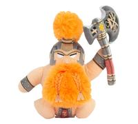 TOMY Peluche Warhammer Fyreslayer – Guerrero Duardin, hacha Fyresteel, licencia oficial, 12+