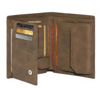 Tomylv Carteras para Hombre de Cuero, Cartera Hombre con Bloqueo RFID con 11 Tarjeteros, 1 Ventana para ID y Foto, Bolsillo para Monedas, Compartimentos para Billetes, con Caja de Regalo - Marrón