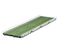 TomyTEC 017899 8 vías de tranvía Rectas 70 mm Verde