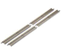 TomyTEC 018018-4 - Pista Recta en lecho de Grava, 140 mm Cada uno