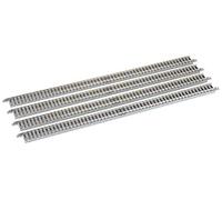 TomyTEC 018025 4 vías Rectas en lecho de Grava, 280 mm Cada una