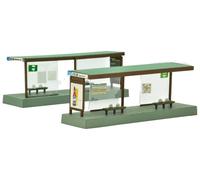 TOMYTEC 324102 Bus Stop C2 Diorama Accesorio Escala 1/150